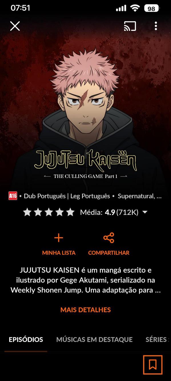 Crunchyroll screenshot 1