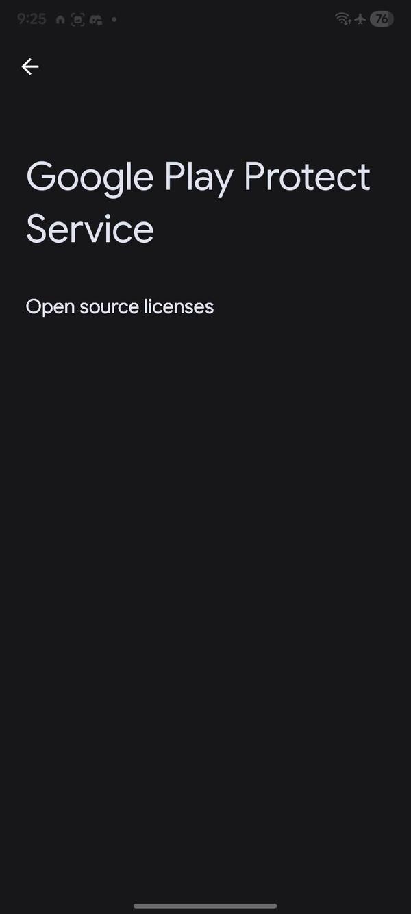 Google Play Protect Service screenshot 4