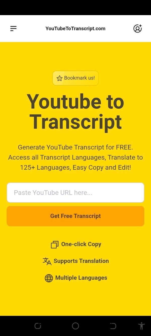 YOUTUBE TRANSACTION screenshot 1