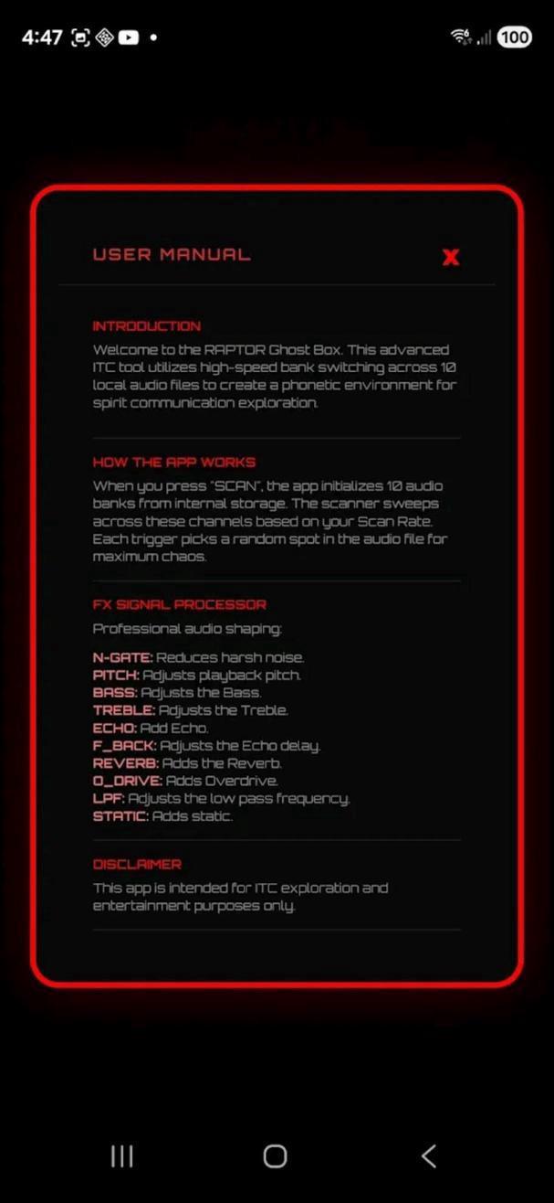 RAPTOR screenshot 3