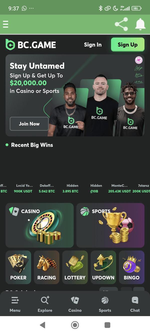 bc game screenshot 1