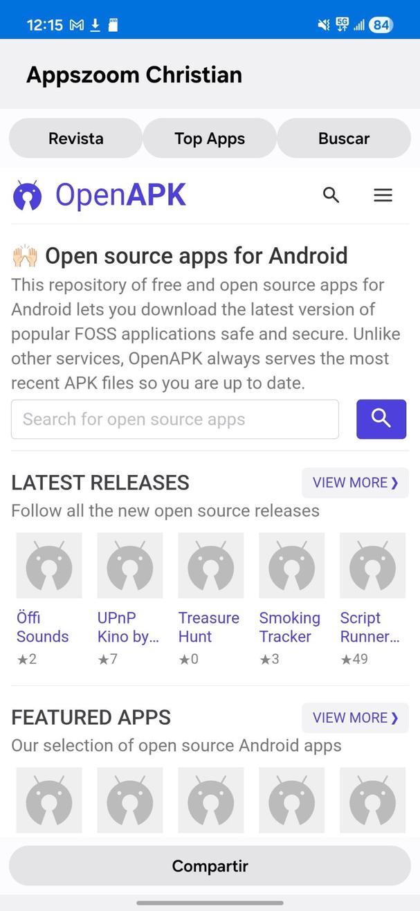 Fossdroid Core screenshot 1
