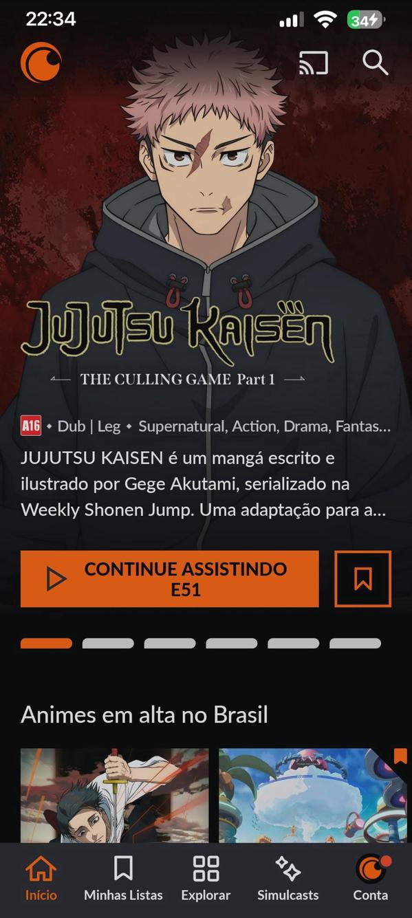 Crunchyroll screenshot 2