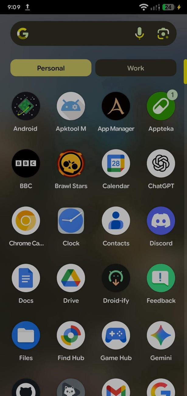 Lawnchair screenshot 2