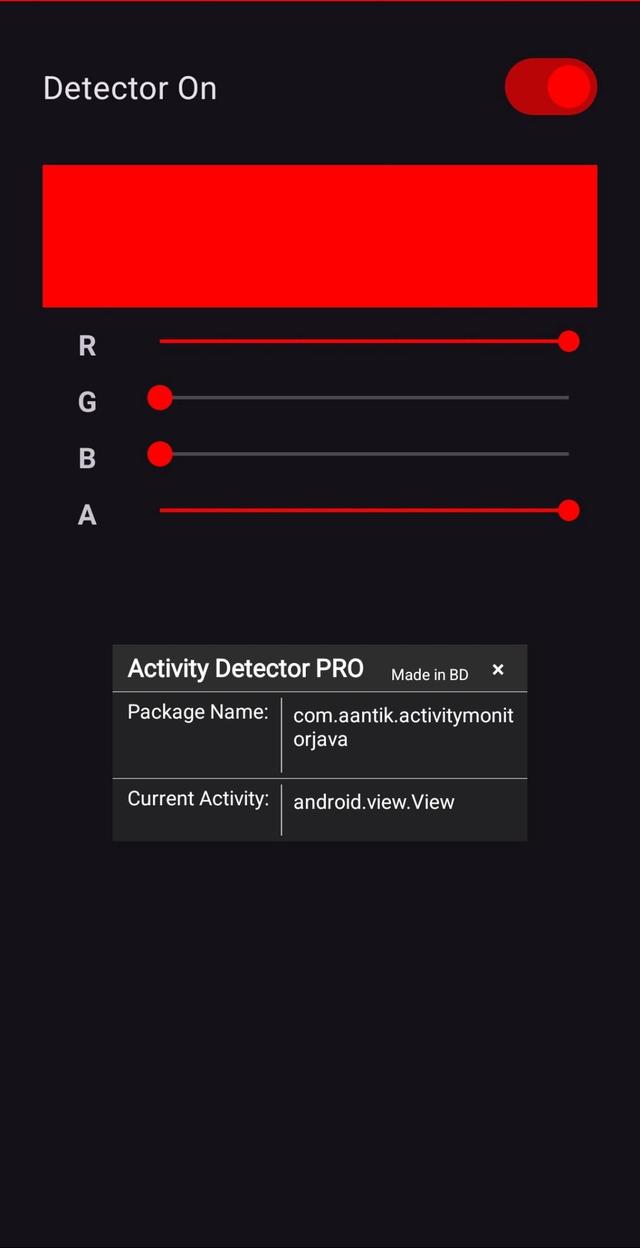 Activity Detector PRO screenshot 2