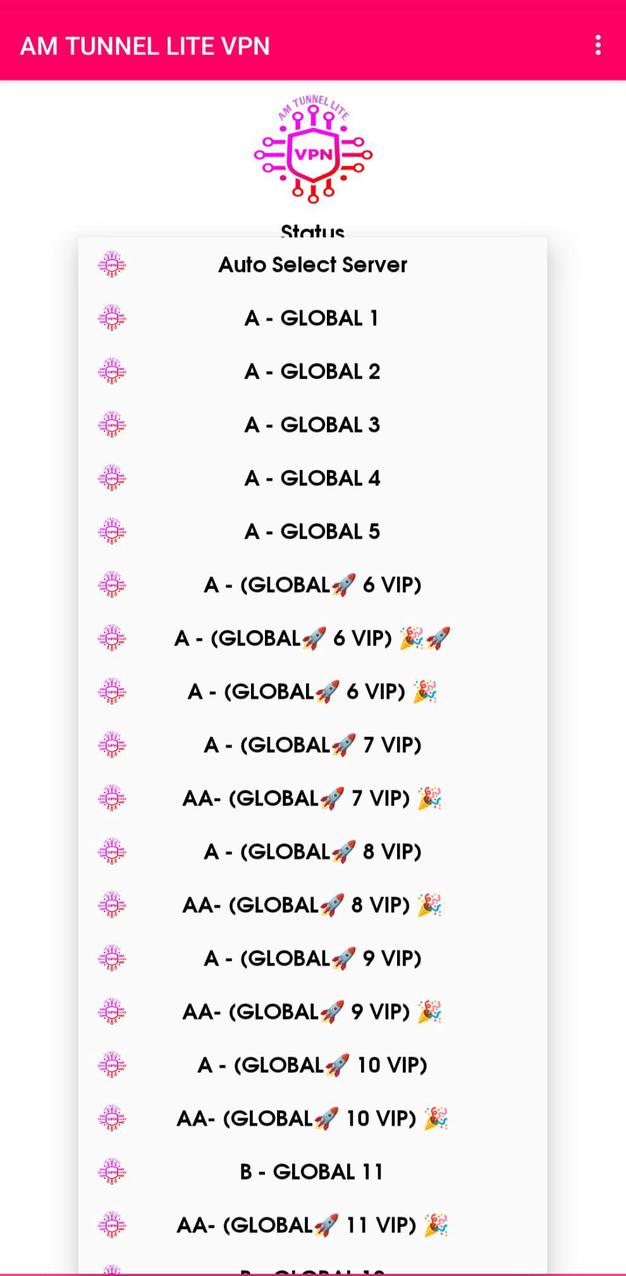 AM TUNNEL LITE VPN screenshot 2