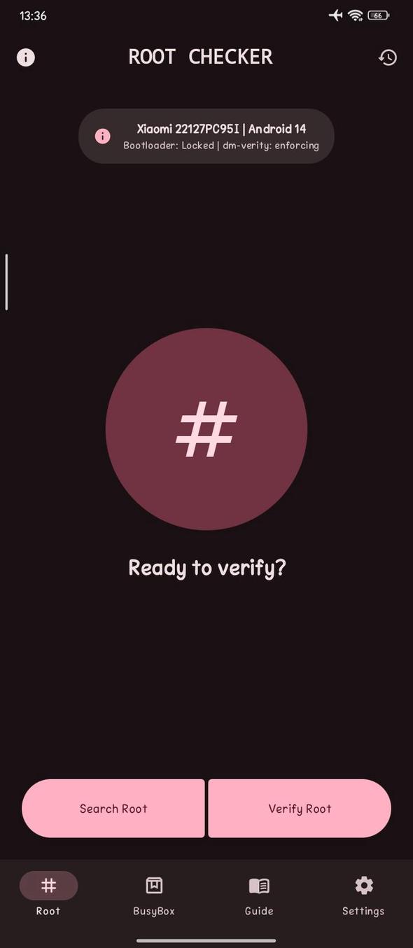 Root Checker screenshot 1