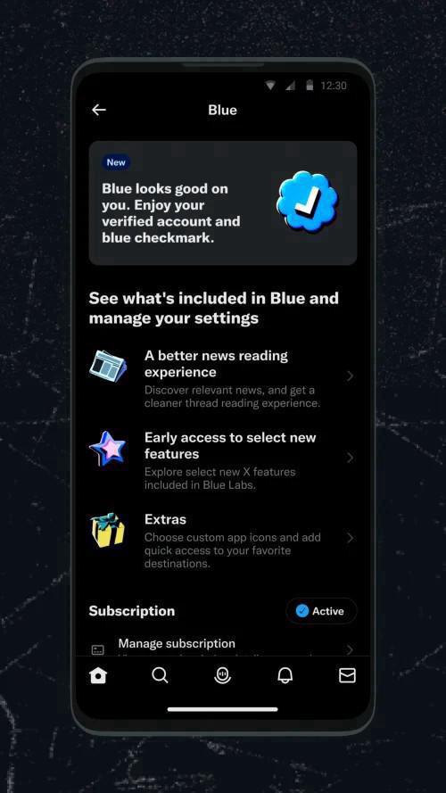 Twitter Clone screenshot 1