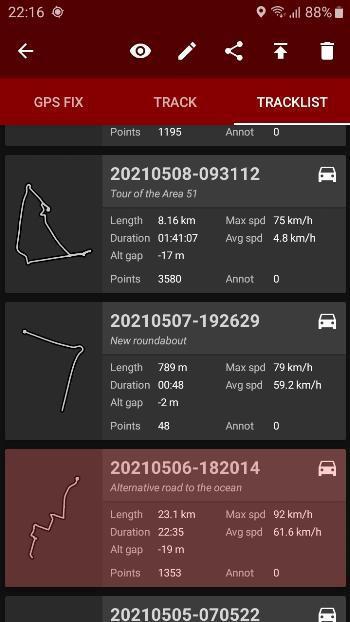 GPS Logger screenshot 4