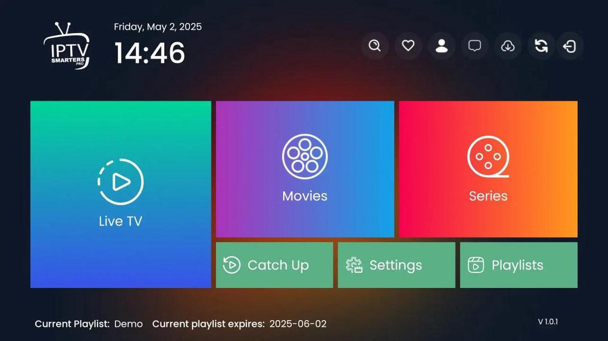 IPTV Smarters Pro screenshot 1