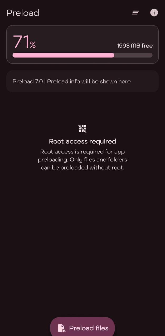 Preload screenshot 1