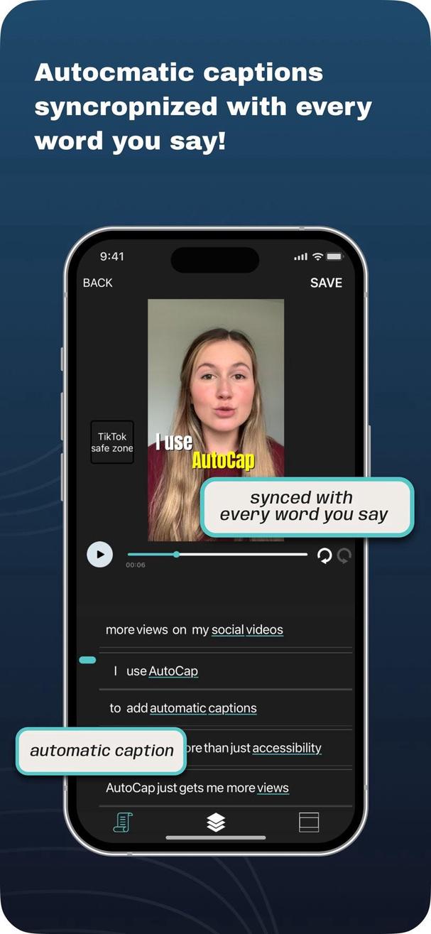 AutoCap screenshot 1