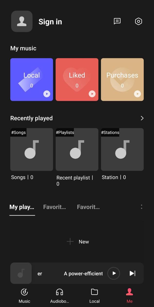 Music screenshot 1