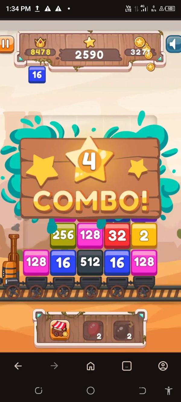 TRAIN 2048 screenshot 1