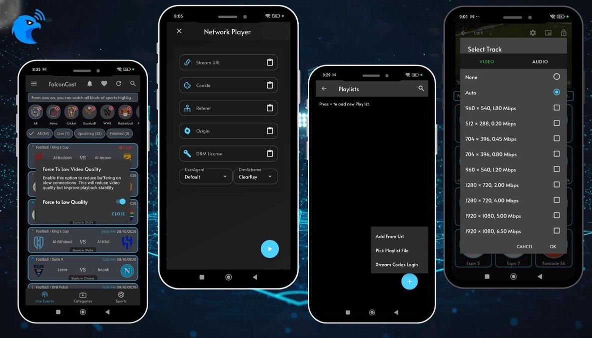 FalconCast screenshot 2