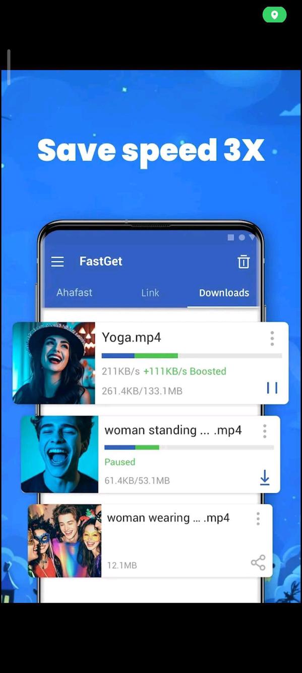 AhaFast Downloader screenshot 3