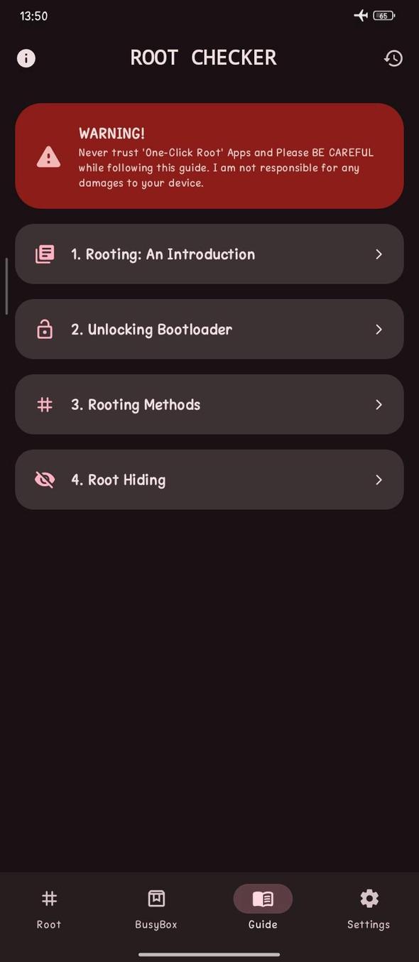 Root Checker screenshot 3