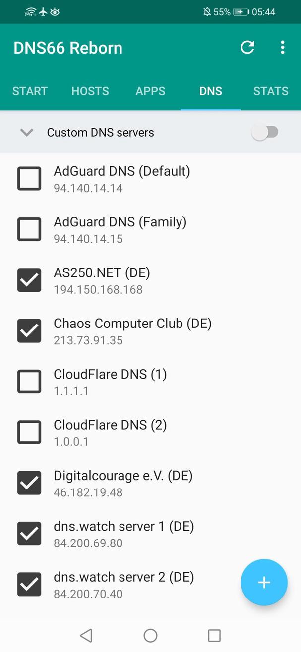 DNS66 Reborn screenshot 3