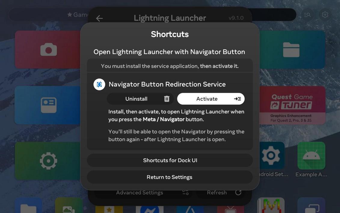 Lightning Launcher screenshot 1