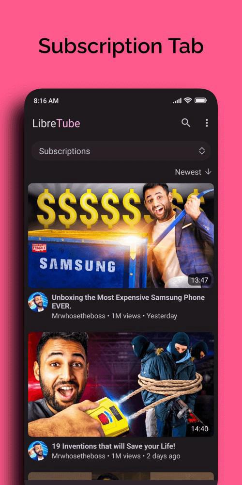 LibreTube screenshot 2