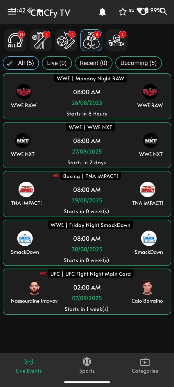 CRICFy TV screenshot 6