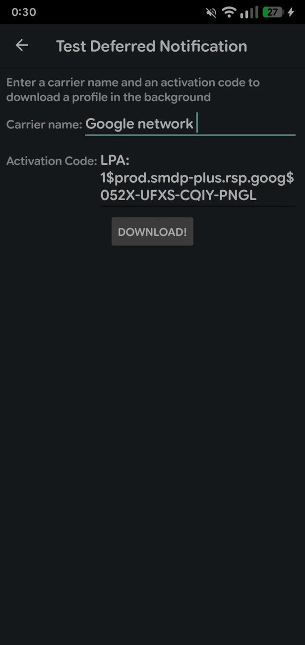 SIM Manager screenshot 2