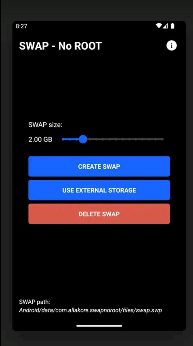 SWAP - No ROOT screenshot 2