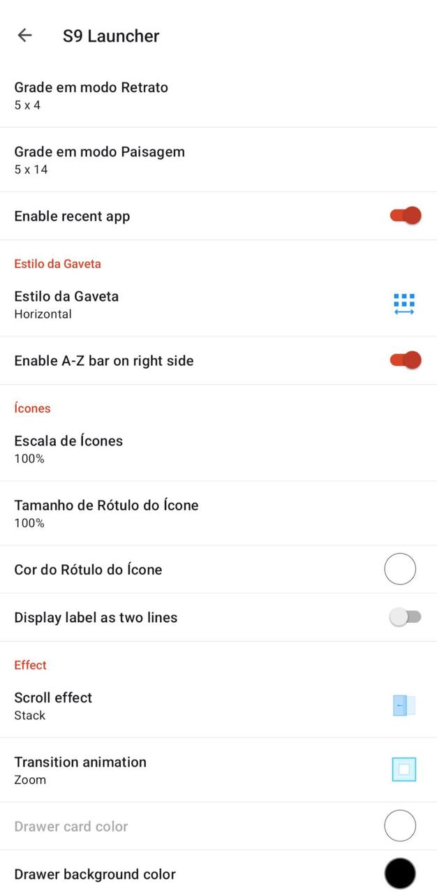 S9 Launcher screenshot 2