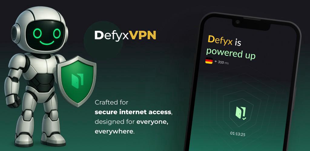 DefyxVPN screenshot 1