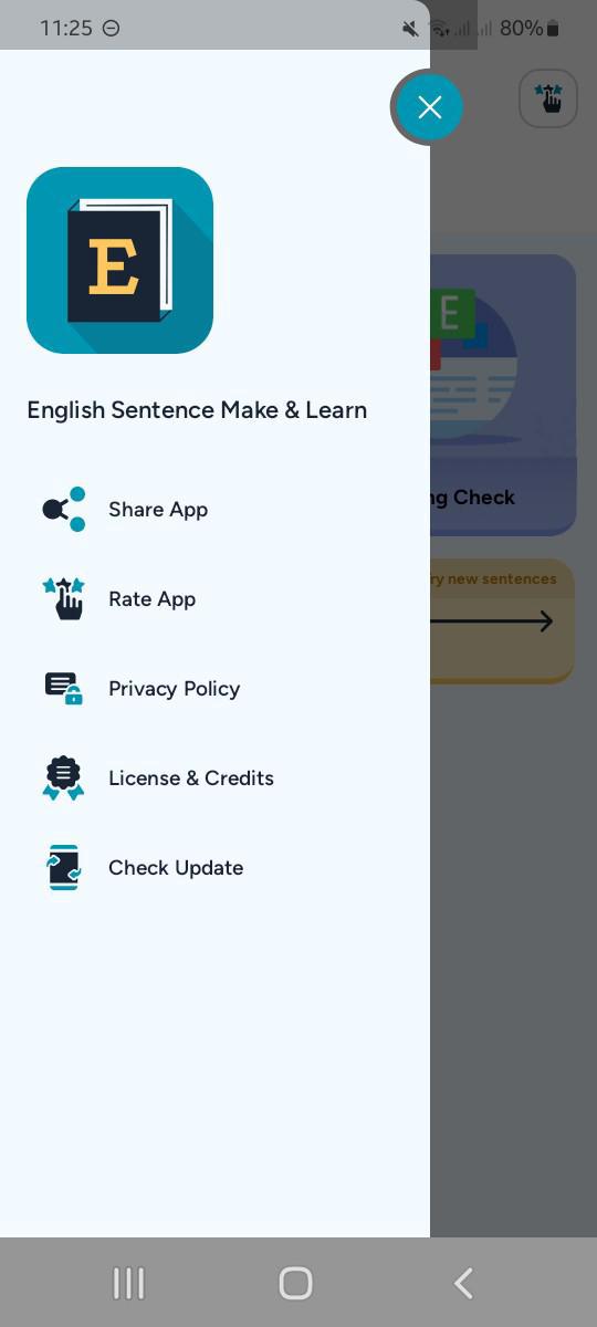 English Sentence screenshot 1