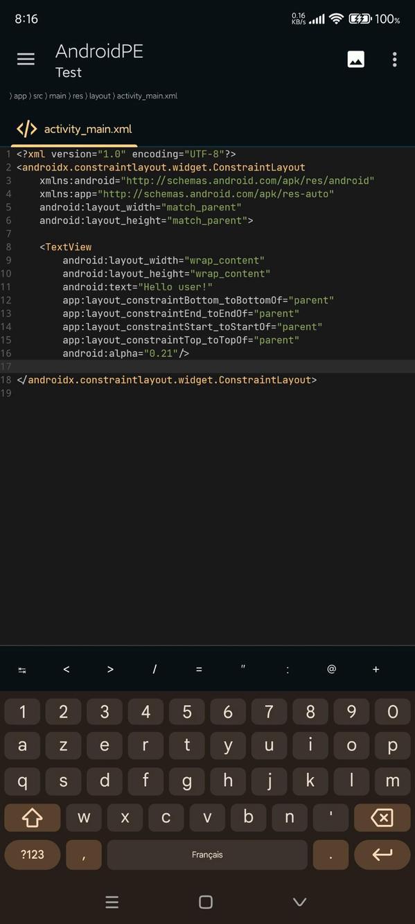 AndroidPE screenshot 3