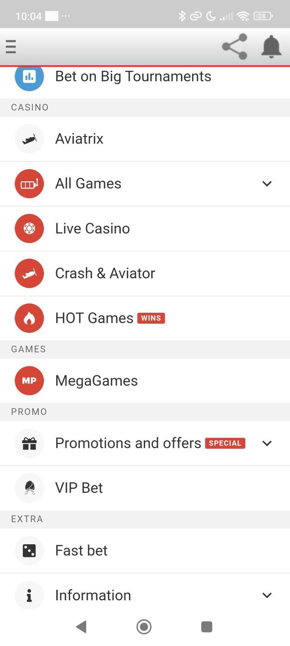 MegaPari screenshot 2