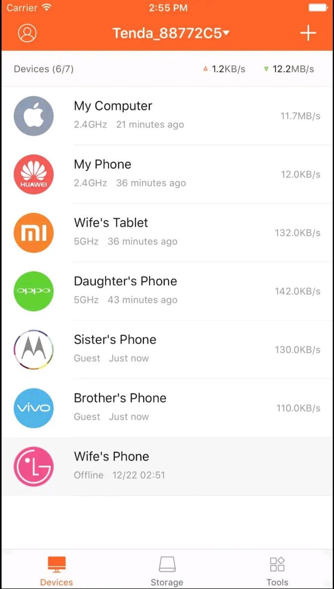 Tenda WiFi screenshot 2