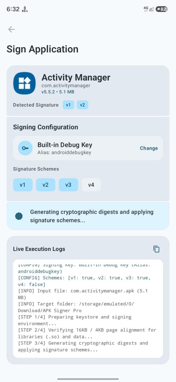 APK Signer Pro 4
